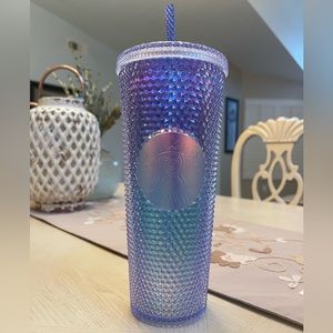 Starbucks Unicorn Studded Iridescent 24 oz tumbler